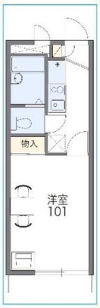 レオパレスオオハラの物件間取画像